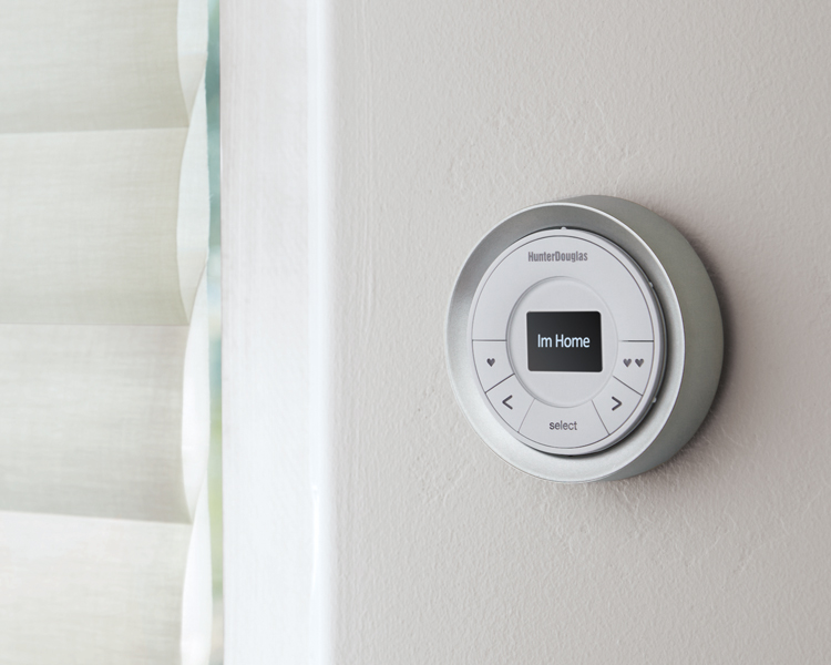digital remote control blinds Hunter Douglas motorized shades Cleveland 44125