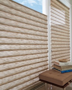 Timan Custom Window Treatments Hunter Douglas Hallway Top Down Bottom Up Shades Chagrin falls 44022