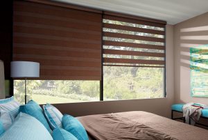 designer banded shades