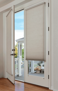 glass door window treatments Hunter Douglas Chagrin Falls 44022