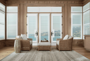 whole house decorating with matching plantation shutters for your Rocky River home
