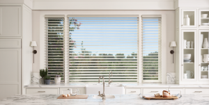 kitchen window white and cream minimalist nature inspired