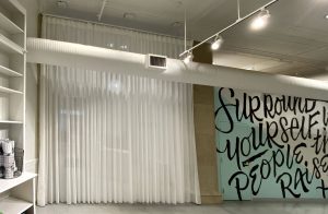 floor to ceiling draperies in Cleveland OH condo