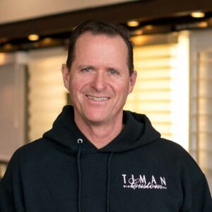Paul Miller, member of the window covering professionals team at Timan Window Treatments