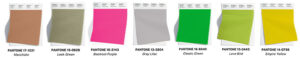 top 10 swatches pantone palette 2023