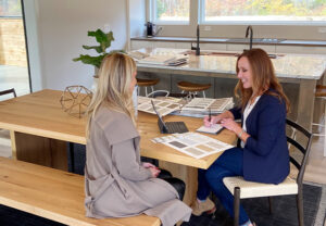 design consult for window shades from Timan Window Treatments design specialist