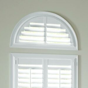 Curved shutters in Mayfield Heights OH home