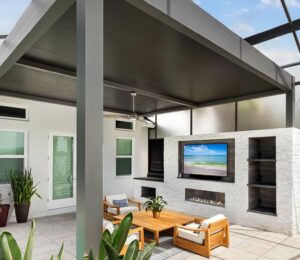 pergola in Ohio for outdoor patio