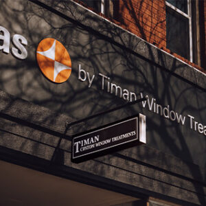 chagrin falls local business timan and co timan window treatments showroom