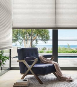 duette honeycomb motorized cellular shades on hard to reach windows timan and co timan window coverings