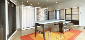 showroom featuring available products