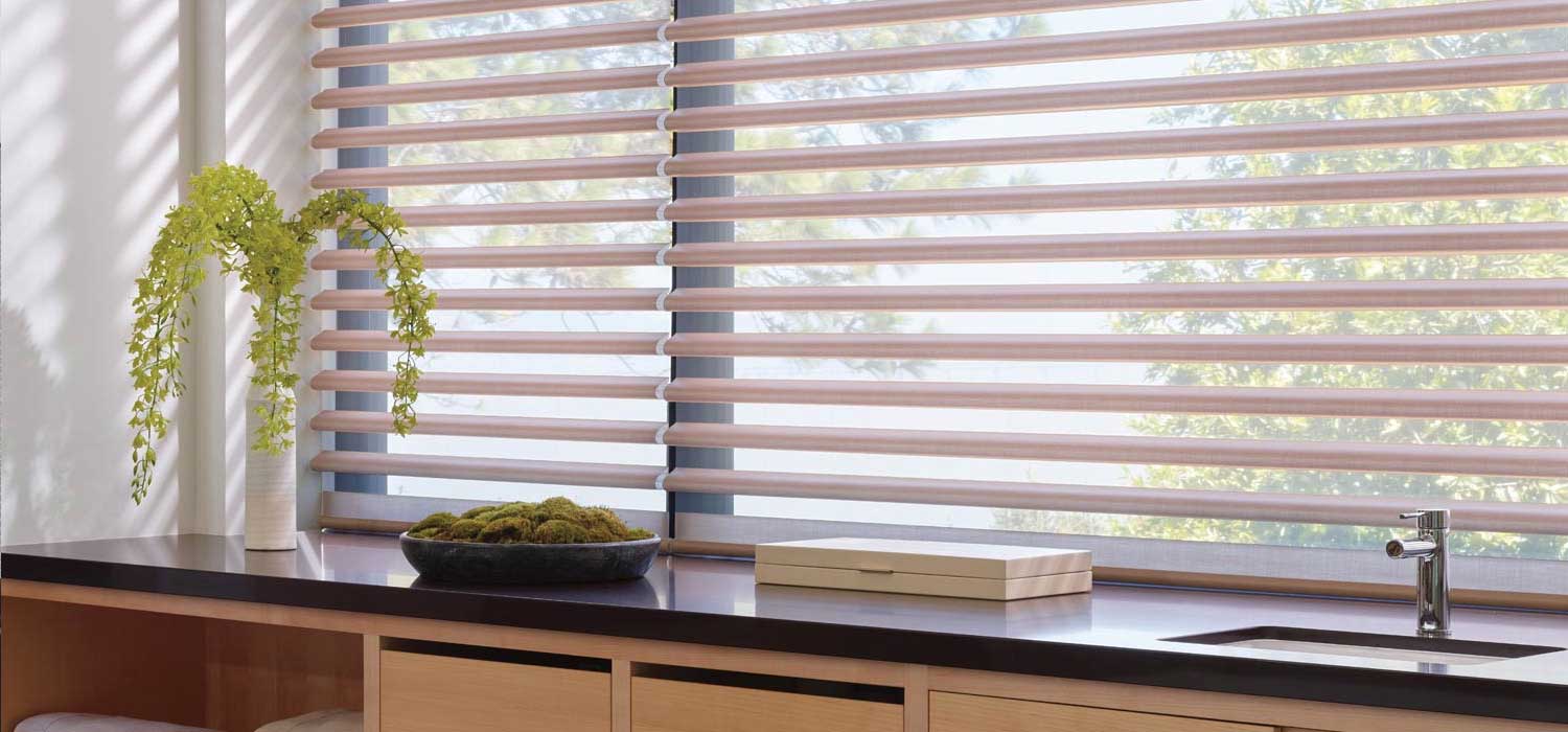 window shades in a kitchen for timan and co