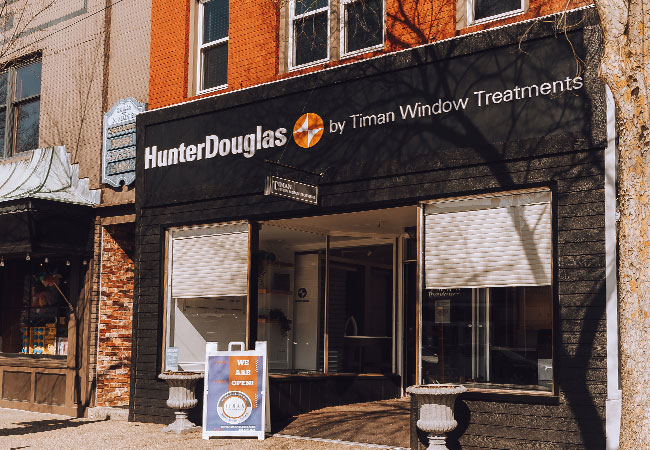 chagrin falls window treatment showroom