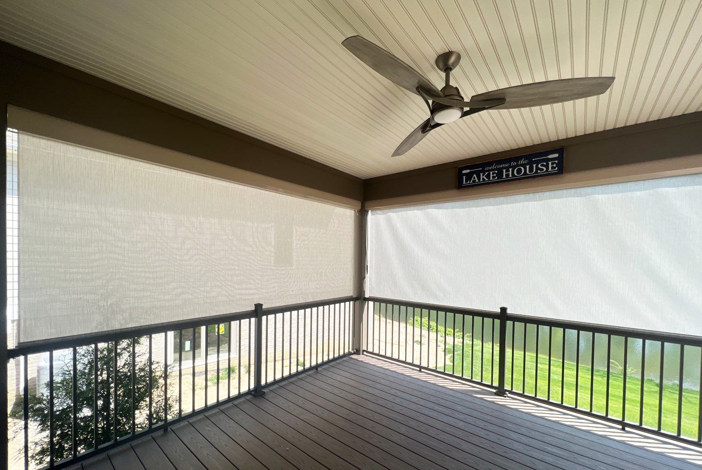 large cream screens on back porch timan and co ohio