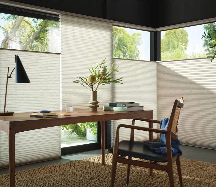 hunter douglas top down bottom up large window shades Northeast OH