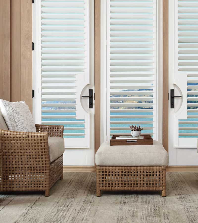 living room white palm beach shutters timan and co